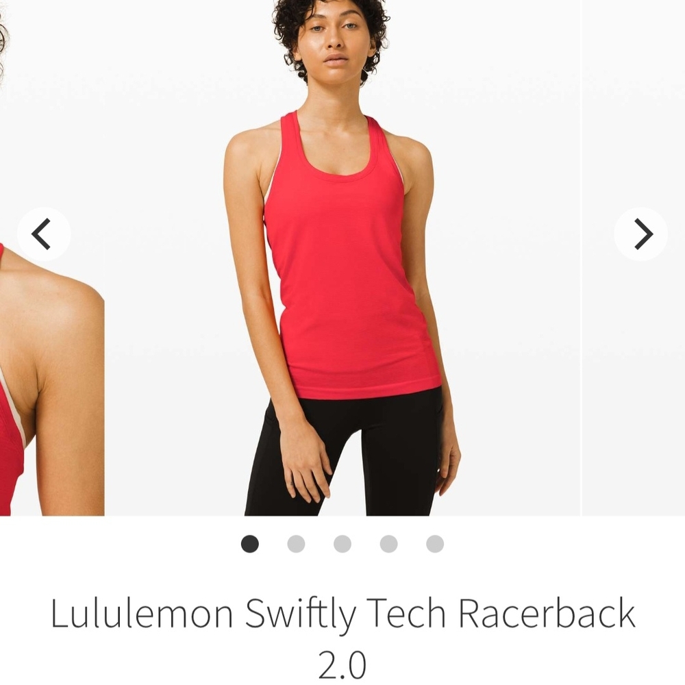 Lululemon Swiftly Tech Racerback 2.0. Size 10